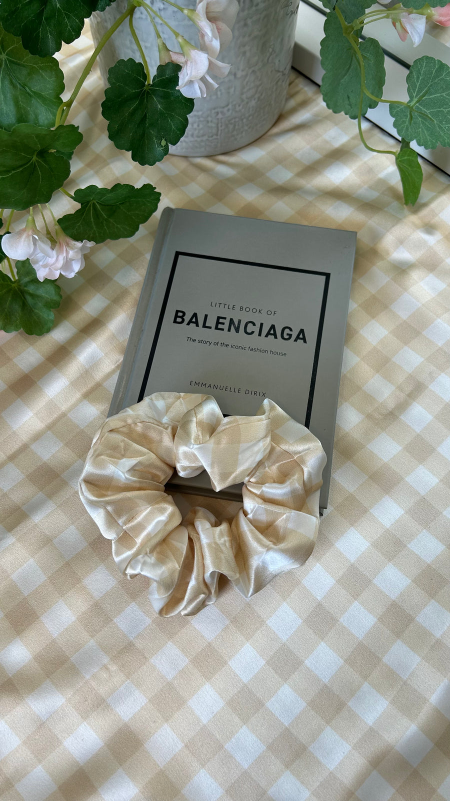 Scrunchie-Elastique à cheveux en pure soie de mûrier biologique. A l'unité.