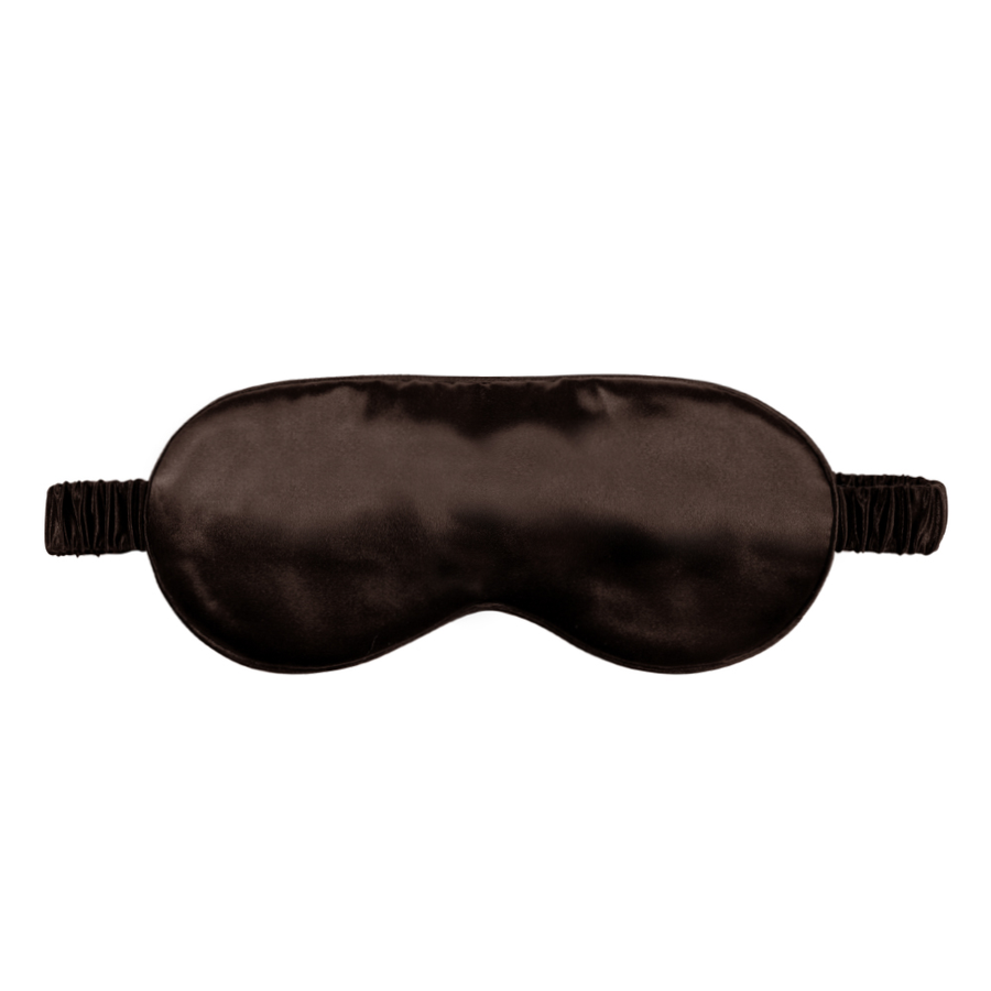 Masques de sommeil en soie biologique.